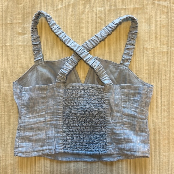 Anthropologie Linen Tank Top - Picture 2 of 4